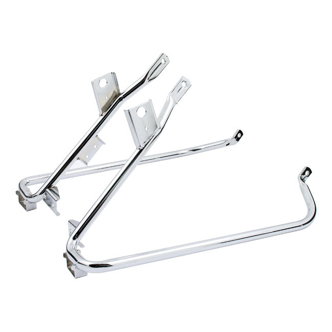 Saddlebag support bracket set