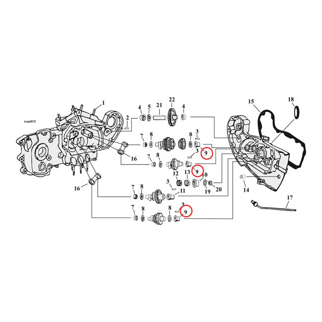 Camshaft bushing, outer std