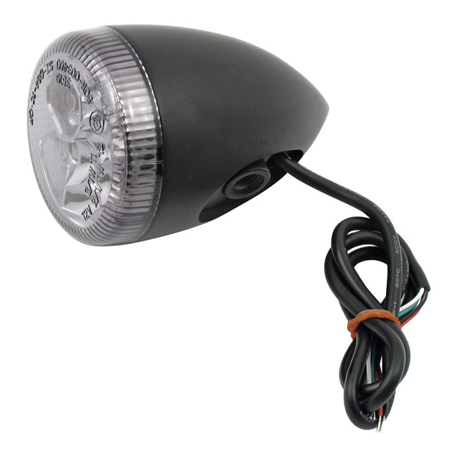 3-1 LED bullet taillight turn signal combo Black Smoke