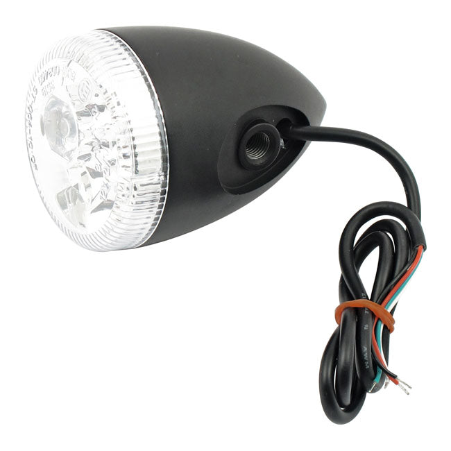3-1 LED bullet taillight turn signal combo Black Clear