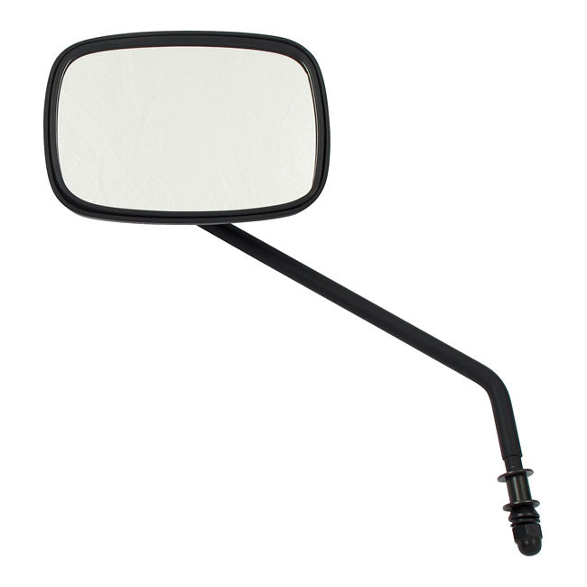 Late OEM style mirror, long stem, left side