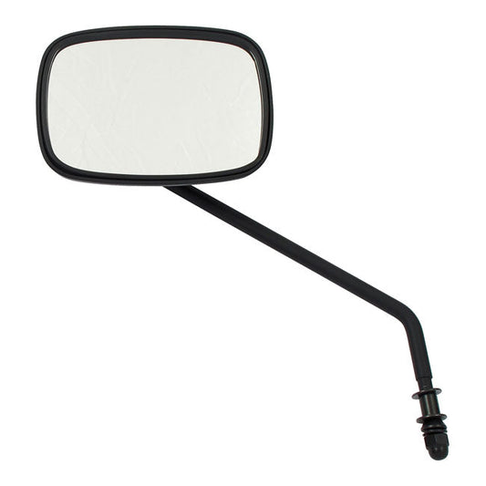 Late OEM style mirror, long stem, left side
