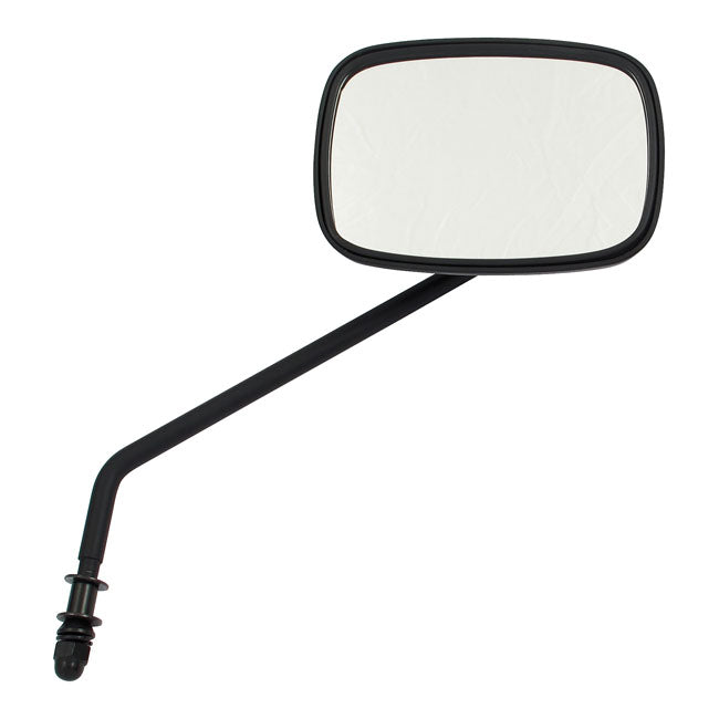 Late OEM style mirror, long stem, right side