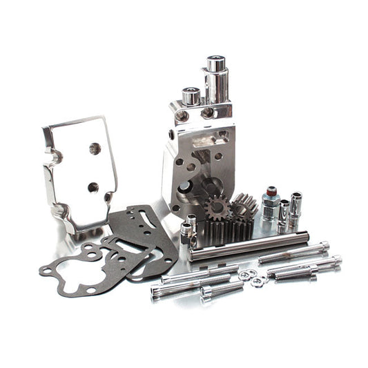 JIMS, ''Flow Pro 1'' billet oil pump kit. Polished