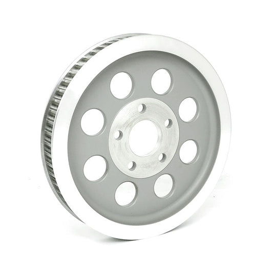Reproduction OEM style wheel pulley 61t, 1-1/8" belt. Silver