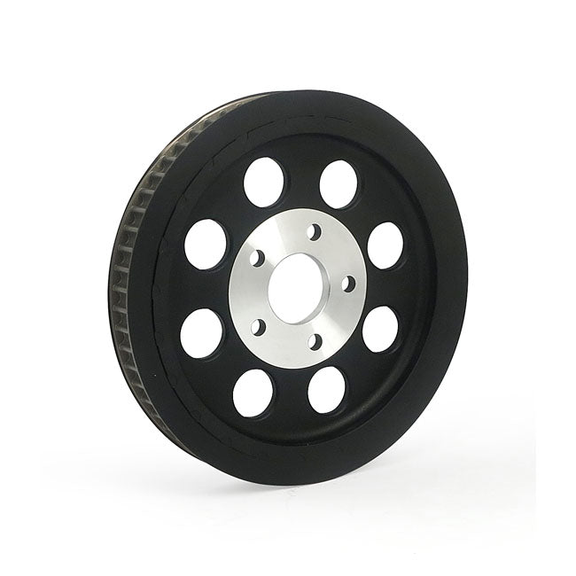 Reproduction OEM style wheel pulley 61t, 1-1/8" belt. Black