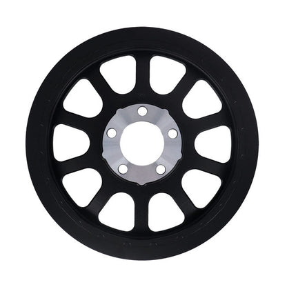 Reproduction OEM style wheel pulley, 66t. Black