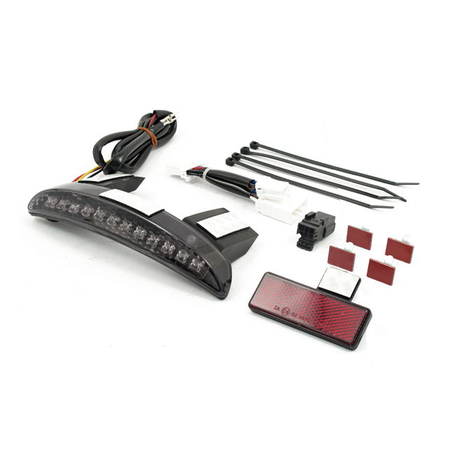 Chopped fender edge LED taillight Smoke lens