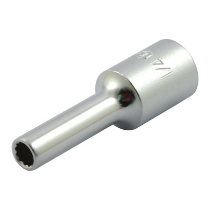 1/4" 12-point brake pad pin socket tool. 3/8" drive