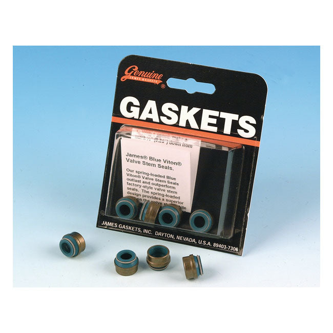 James, valve guide seal kit Viton 4-pk