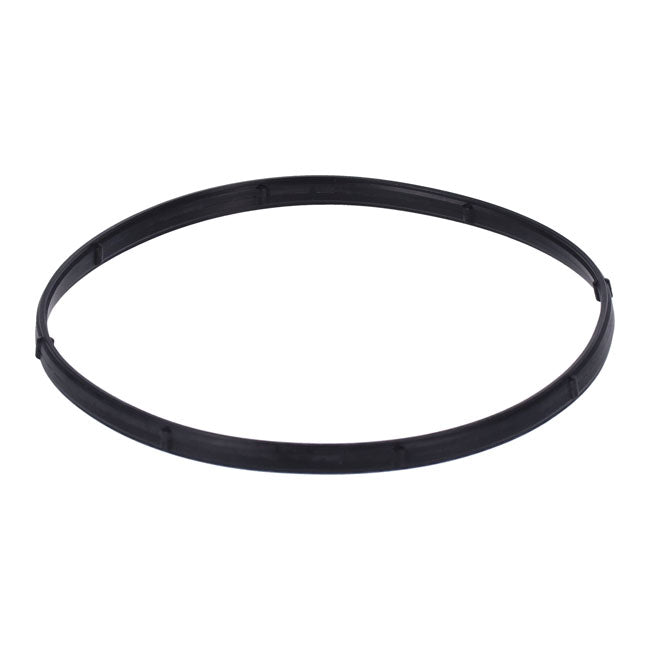 James, o-ring seal derby cover. Flat style