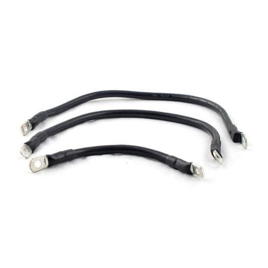 All Balls, battery cable kit. Black. 9", 14", 15"