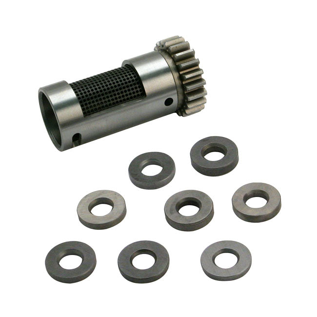 S&S, steel breather valve spacer set +.030" OD