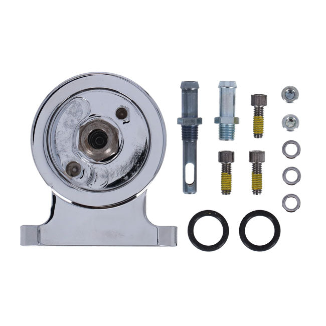 S&S, billet oil filter mount kit