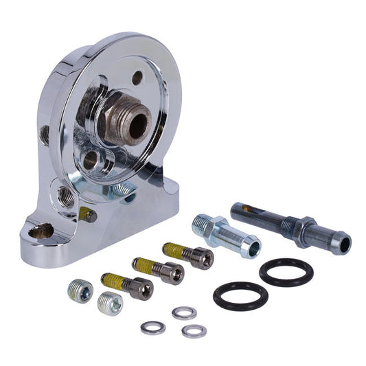 S&S, billet oil filter mount kit