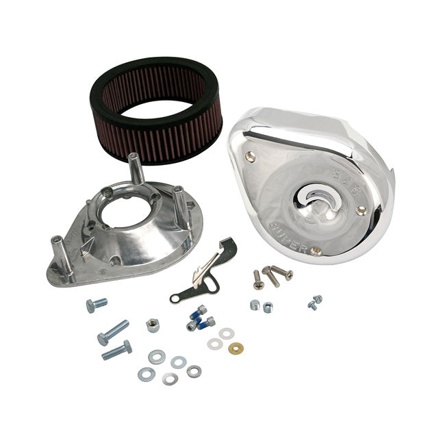 S&S, teardrop air cleaner assembly