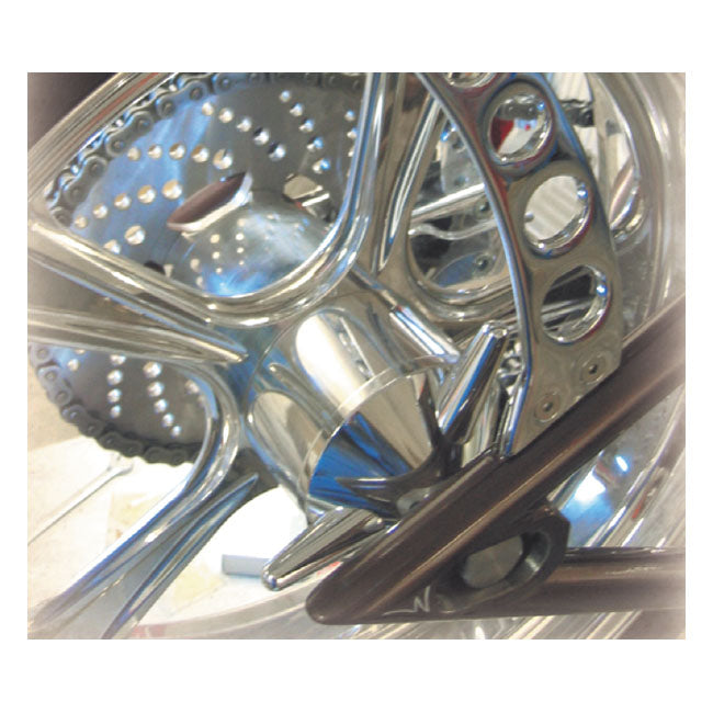 Kustom Tech, spinner wheel hub cover Aluminum