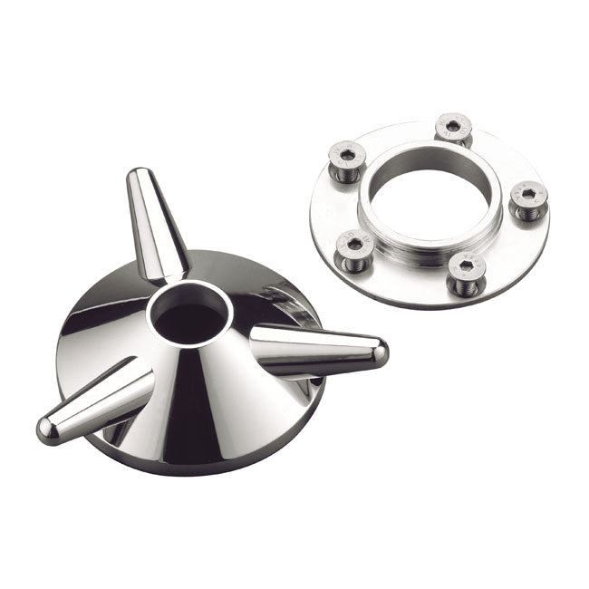 Kustom Tech, spinner wheel hub cover Aluminum