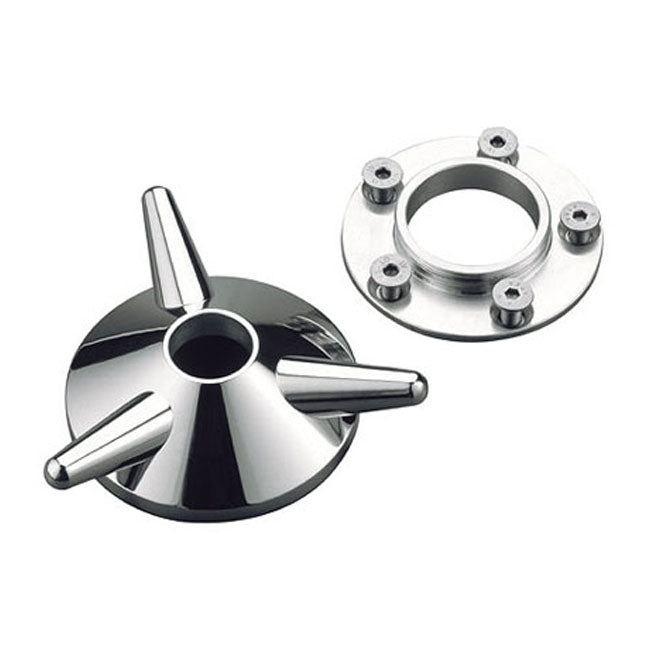 Kustom Tech, spinner wheel hub cover Aluminum