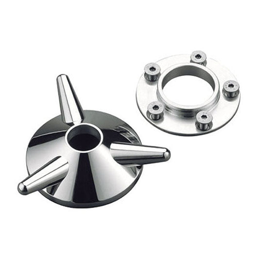 Kustom Tech, spinner wheel hub cover Aluminum