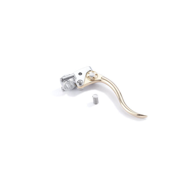 K-Tech, DeLuxe mechanical brake lever assembly. Brass/alu