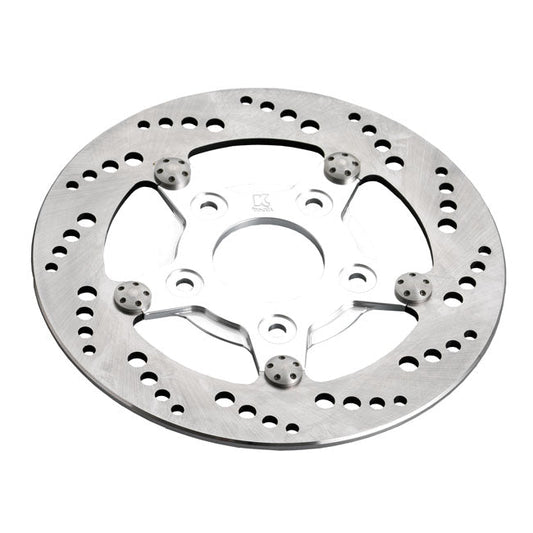 K-Tech, drilled brake rotor stainless steel 8 1/2 inch