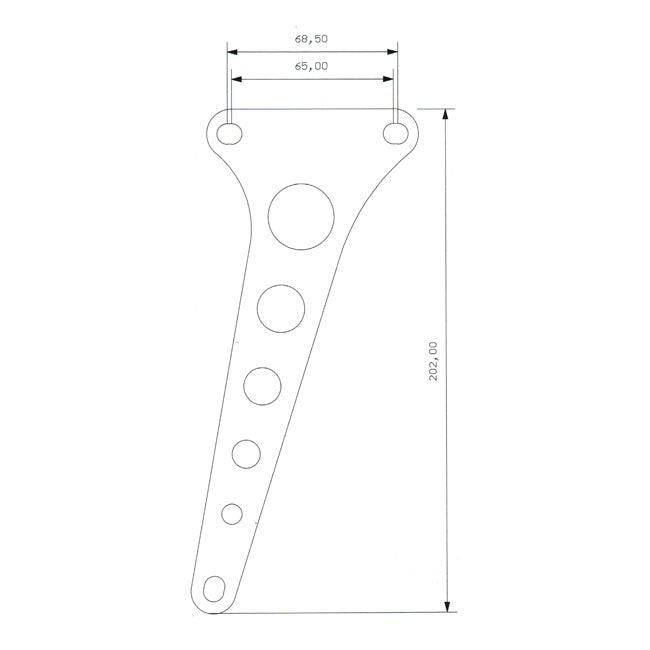 K-Tech, anchor bracket for showa frontend