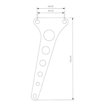 K-Tech, anchor bracket for showa frontend