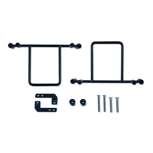 Burly, Voyager bracket kit for Dyna. Black