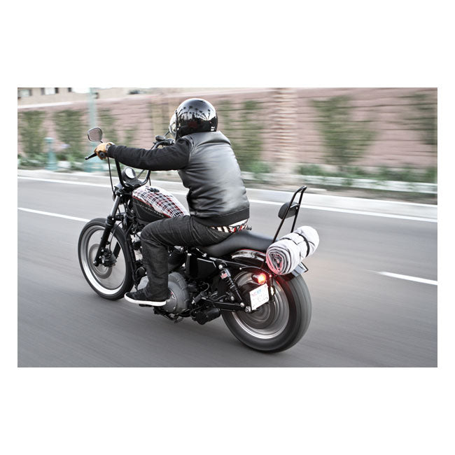 Burly, sissy bar 13" black, no backrest pad