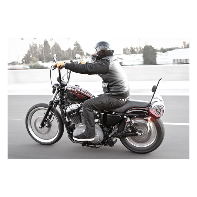 Burly, sissy bar 13" black, no backrest pad