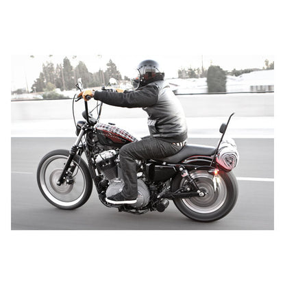 Burly, sissy bar 13" black, no backrest pad