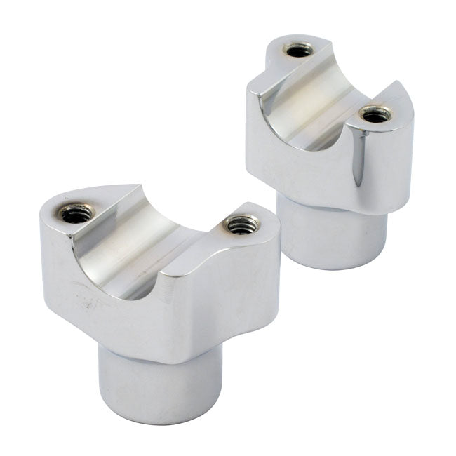 Wild1, Chubby risers. Straight. 1.5" rise. Chrome