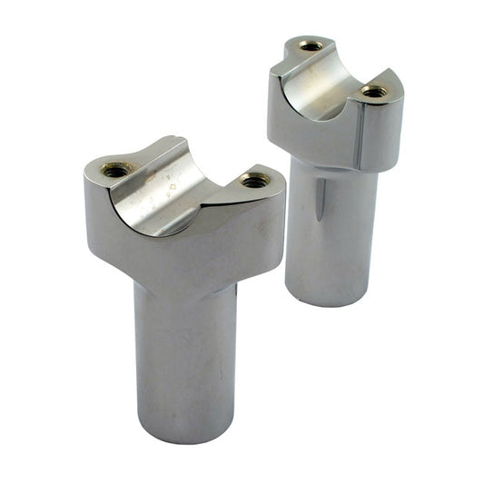 Wild1, Chubby risers. Straight. 3.5" rise. Chrome