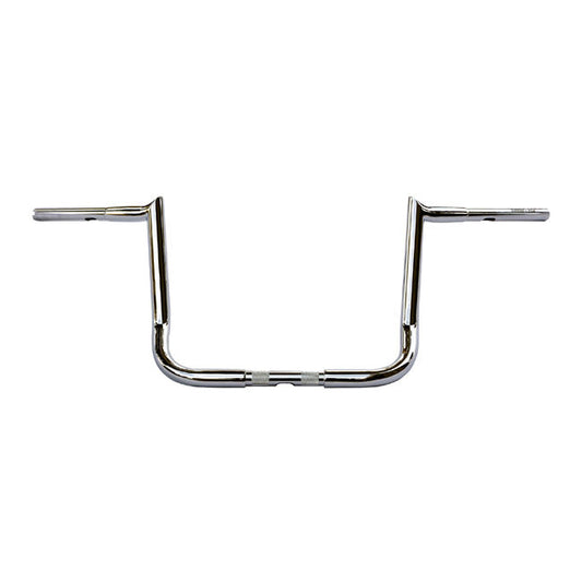 Wild1, Chubby 12" Bagger Hooked Ape,Gen2 e-Throttle Chrome
