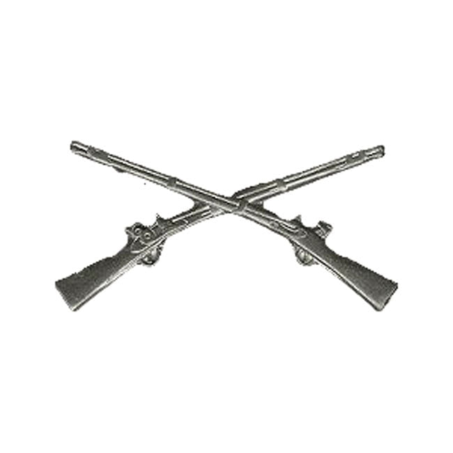 Biker pins Infrantry officer pin