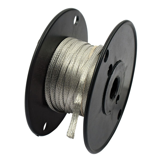 Custom Dynamics, 3/16" stainless wire loom. 100ft. (30.48m)