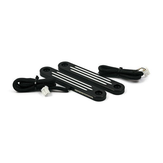Custom Dynamics billet dynamic LED strips turn signals