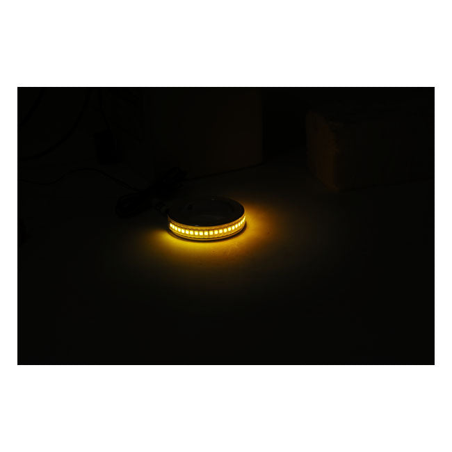 Custom Dynamics Eclipze® LED fork wrap around turn signal