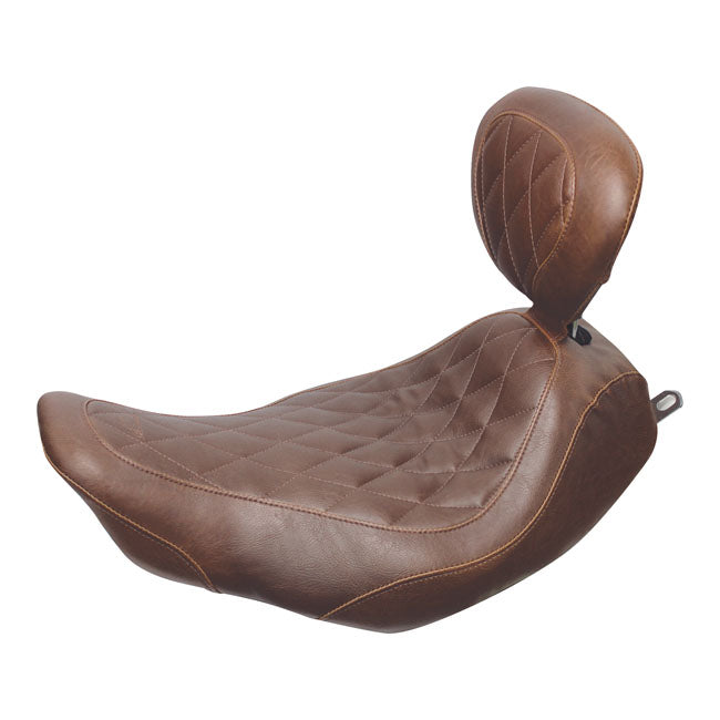 Mustang, Wide Tripper solo seat With rider backrest