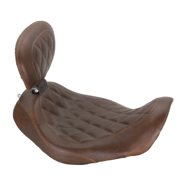 Mustang, Wide Tripper solo seat With rider backrest