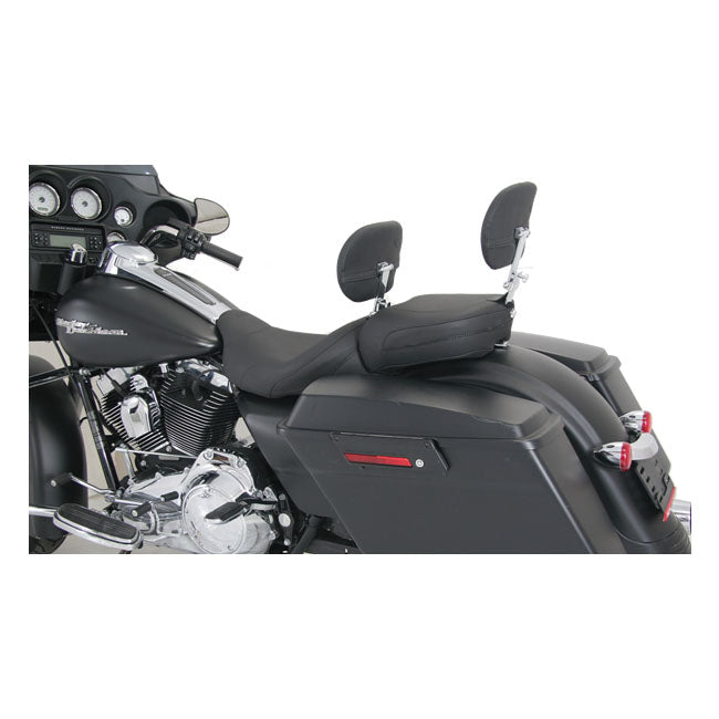 Mustang, passenger seat. Recessed with backrest