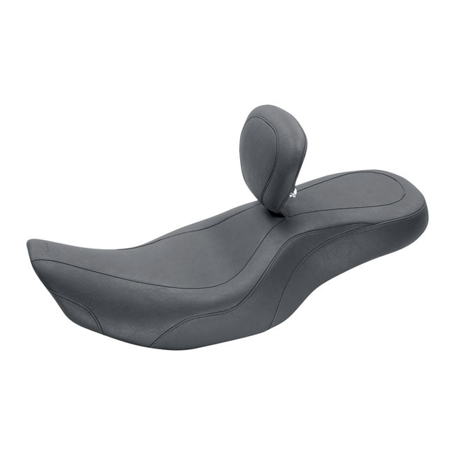 Mustang, Wide Tripper 2-up one-piece seat, with backrest