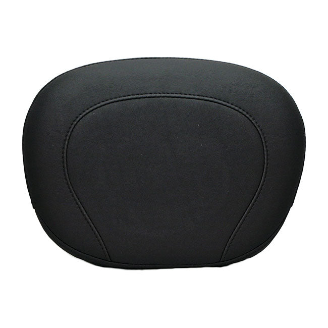 Mustang, sissy bar back pad. Black. Smooth