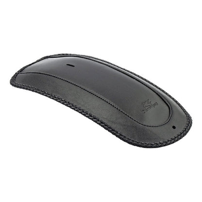 Mustang, rear fender bib Plain with braided edges