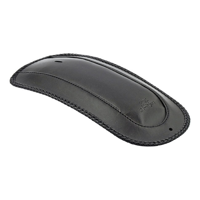 Mustang, rear fender bib Plain with braided edges