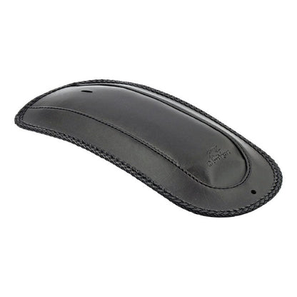 Mustang, rear fender bib Plain with braided edges
