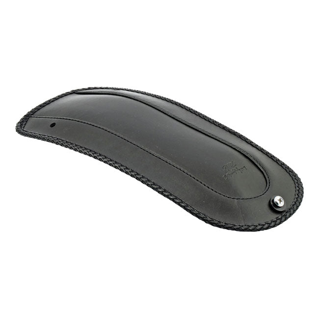 Mustang, rear fender bib Plain with braided edges