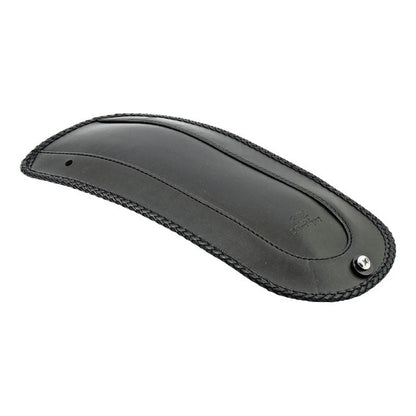 Mustang, rear fender bib Plain with braided edges