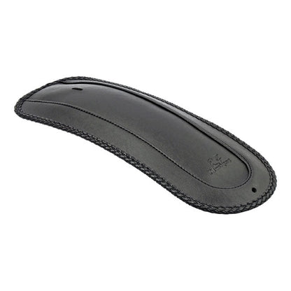 Mustang, rear fender bib Plain with braided edges